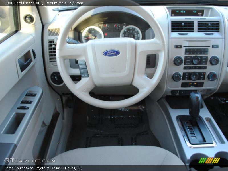 Redfire Metallic / Stone 2008 Ford Escape XLT