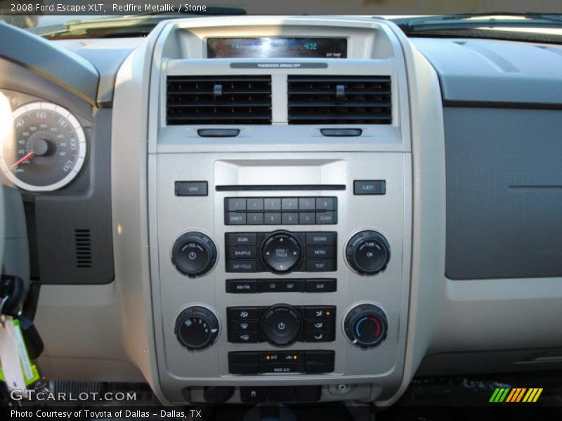 Redfire Metallic / Stone 2008 Ford Escape XLT