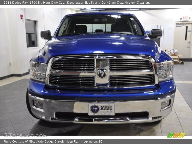 Deep Water Blue Pearl / Dark Slate Gray/Medium Graystone 2011 Dodge Ram 1500 Big Horn Crew Cab