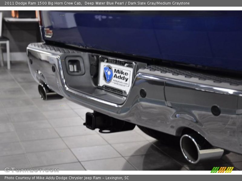 Deep Water Blue Pearl / Dark Slate Gray/Medium Graystone 2011 Dodge Ram 1500 Big Horn Crew Cab