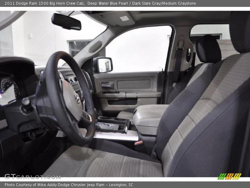 Deep Water Blue Pearl / Dark Slate Gray/Medium Graystone 2011 Dodge Ram 1500 Big Horn Crew Cab