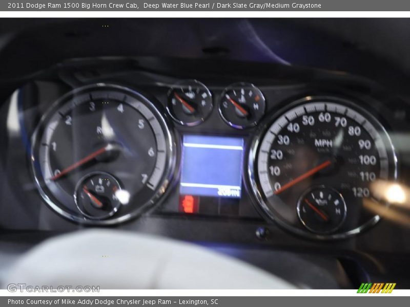 Deep Water Blue Pearl / Dark Slate Gray/Medium Graystone 2011 Dodge Ram 1500 Big Horn Crew Cab
