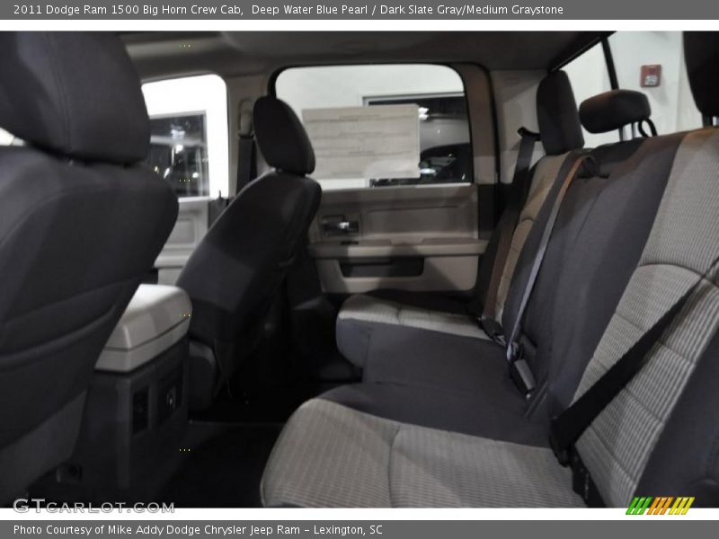 Deep Water Blue Pearl / Dark Slate Gray/Medium Graystone 2011 Dodge Ram 1500 Big Horn Crew Cab