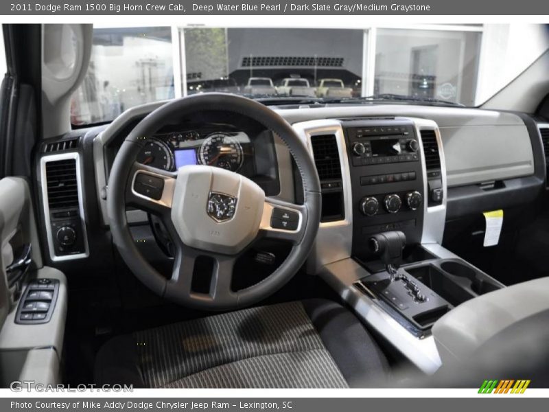 Deep Water Blue Pearl / Dark Slate Gray/Medium Graystone 2011 Dodge Ram 1500 Big Horn Crew Cab
