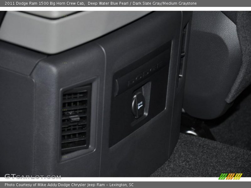Deep Water Blue Pearl / Dark Slate Gray/Medium Graystone 2011 Dodge Ram 1500 Big Horn Crew Cab