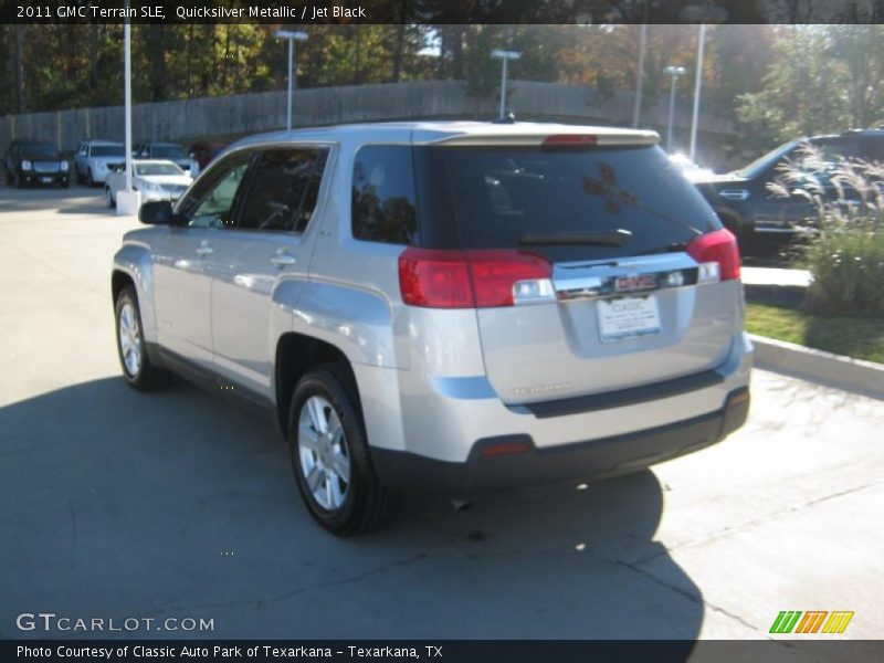 Quicksilver Metallic / Jet Black 2011 GMC Terrain SLE