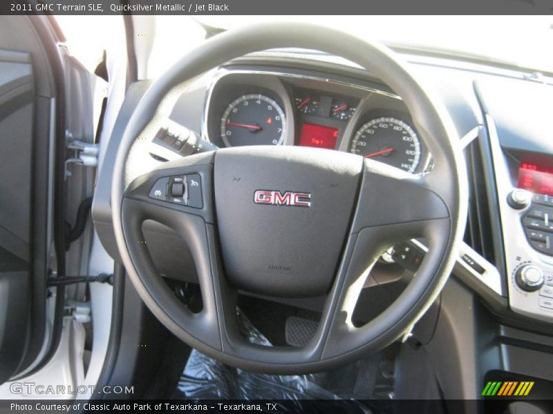 Quicksilver Metallic / Jet Black 2011 GMC Terrain SLE