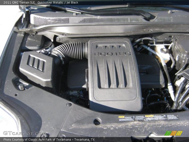 Quicksilver Metallic / Jet Black 2011 GMC Terrain SLE