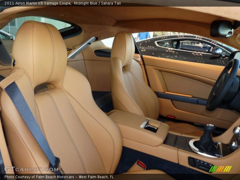  2011 V8 Vantage Coupe Sahara Tan Interior