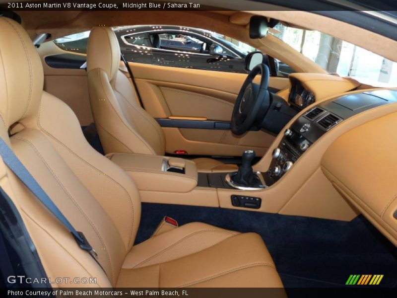  2011 V8 Vantage Coupe Sahara Tan Interior