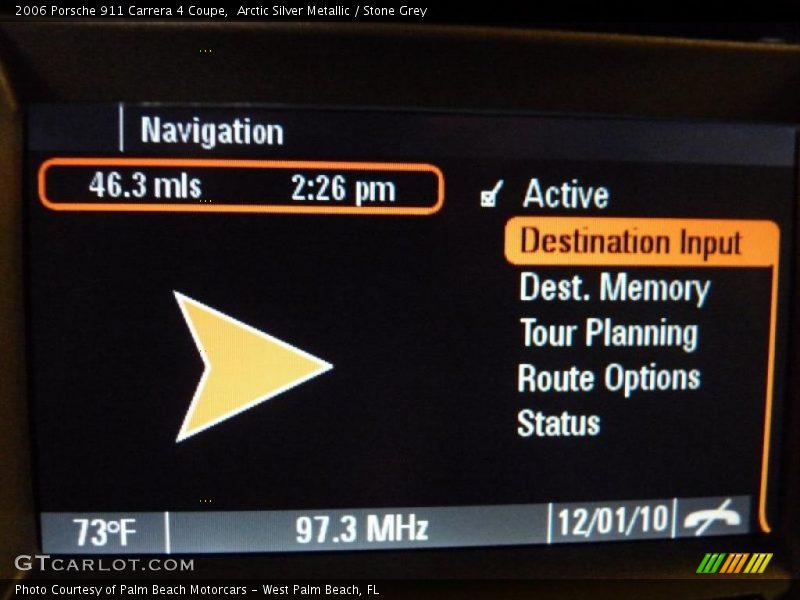 Arctic Silver Metallic / Stone Grey 2006 Porsche 911 Carrera 4 Coupe