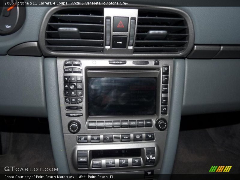 Arctic Silver Metallic / Stone Grey 2006 Porsche 911 Carrera 4 Coupe