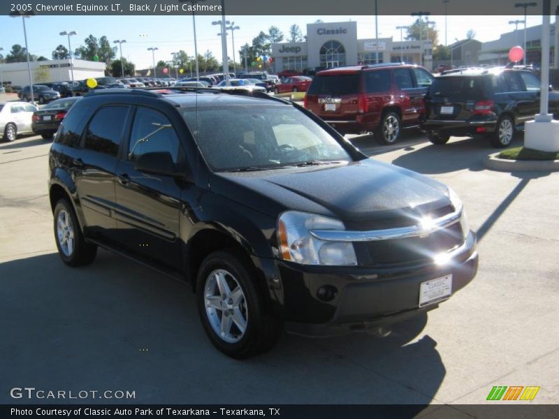 Black / Light Cashmere 2005 Chevrolet Equinox LT