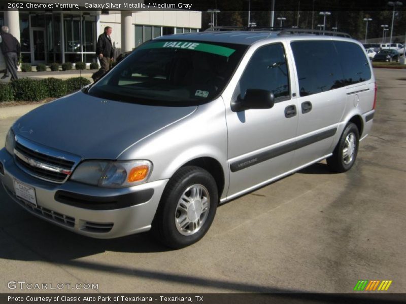 Galaxy Silver Metallic / Medium Gray 2002 Chevrolet Venture