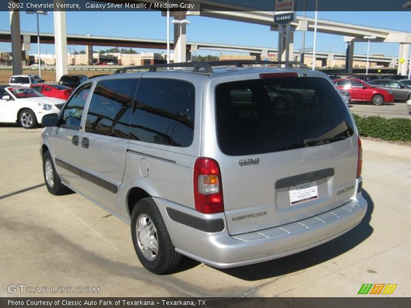 Galaxy Silver Metallic / Medium Gray 2002 Chevrolet Venture