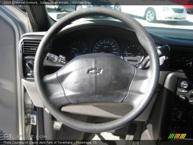 Galaxy Silver Metallic / Medium Gray 2002 Chevrolet Venture