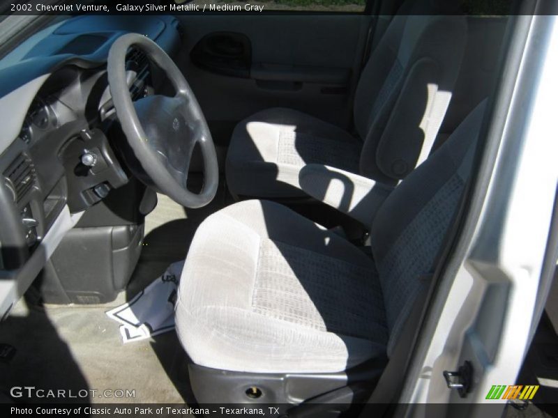 Galaxy Silver Metallic / Medium Gray 2002 Chevrolet Venture