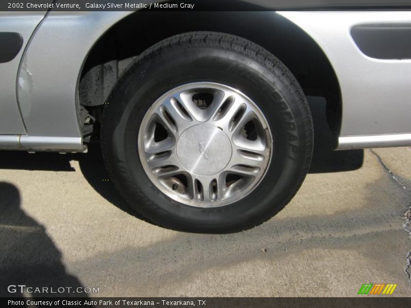 Galaxy Silver Metallic / Medium Gray 2002 Chevrolet Venture
