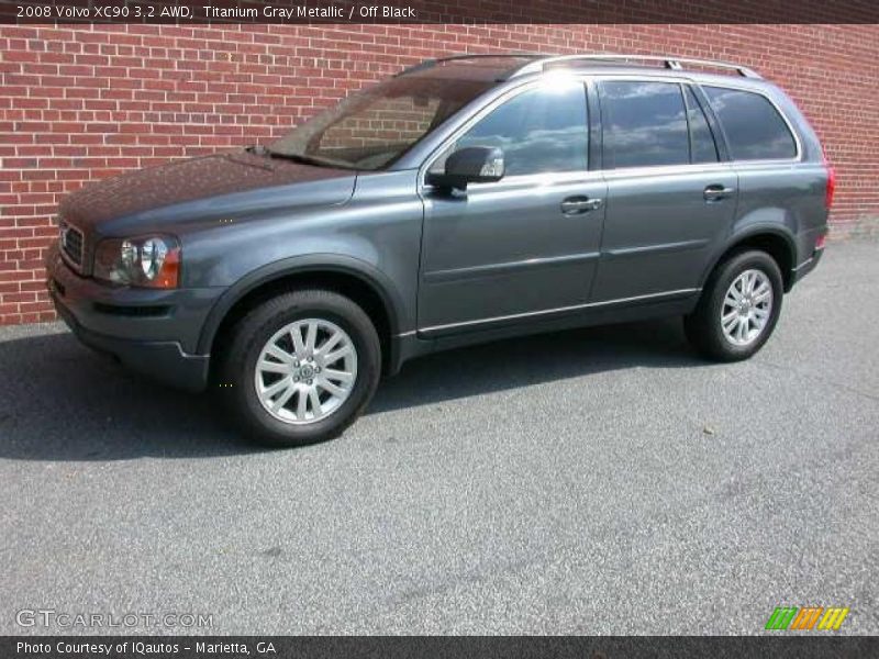 Titanium Gray Metallic / Off Black 2008 Volvo XC90 3.2 AWD