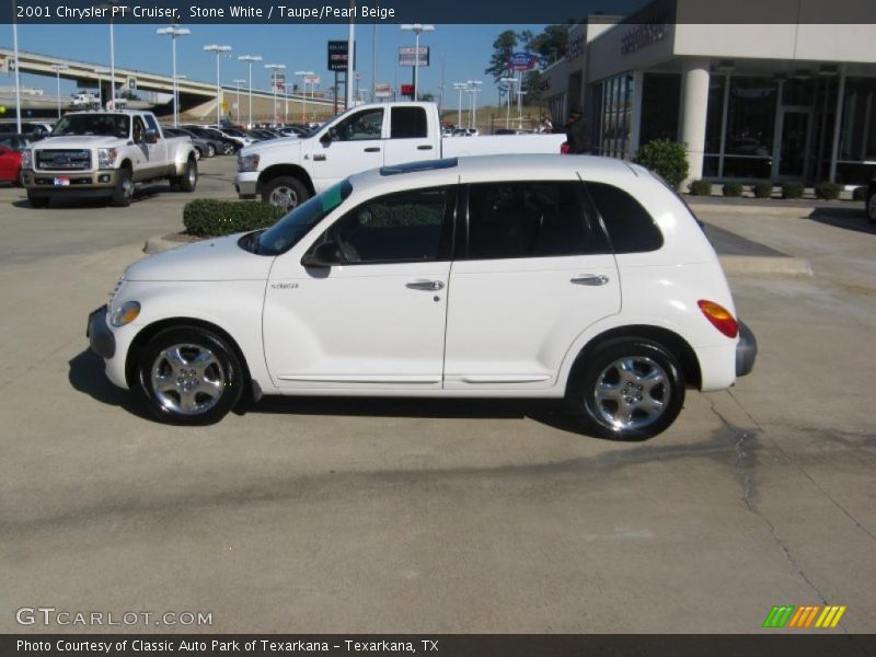 Stone White / Taupe/Pearl Beige 2001 Chrysler PT Cruiser