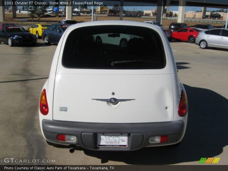 Stone White / Taupe/Pearl Beige 2001 Chrysler PT Cruiser