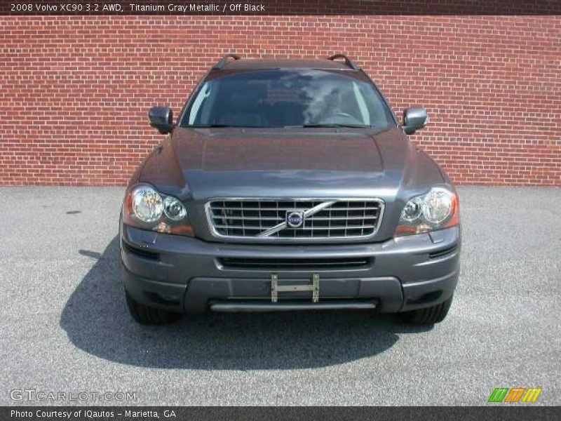 Titanium Gray Metallic / Off Black 2008 Volvo XC90 3.2 AWD