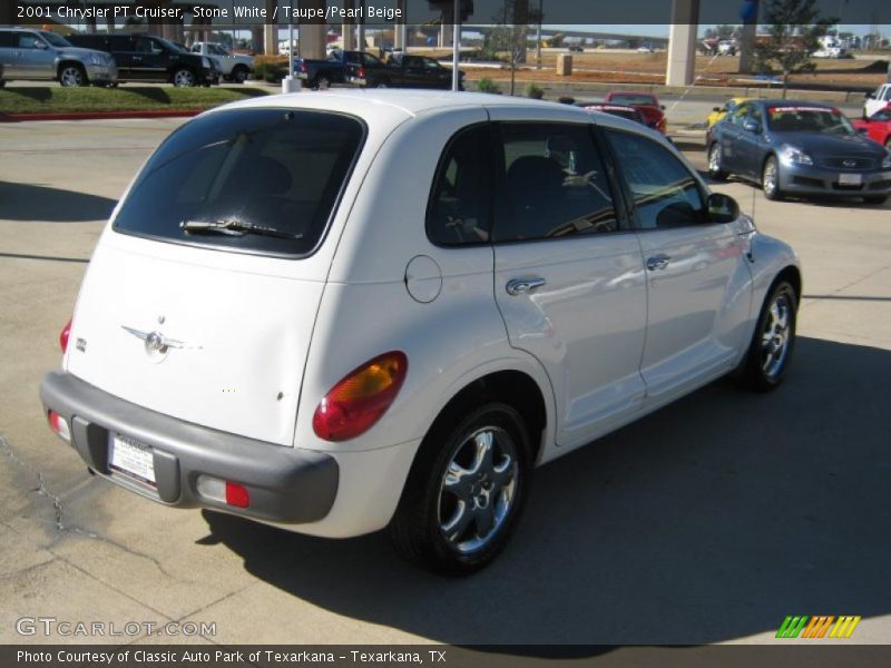 Stone White / Taupe/Pearl Beige 2001 Chrysler PT Cruiser