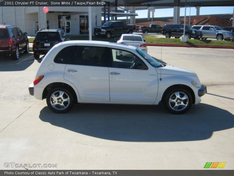 Stone White / Taupe/Pearl Beige 2001 Chrysler PT Cruiser