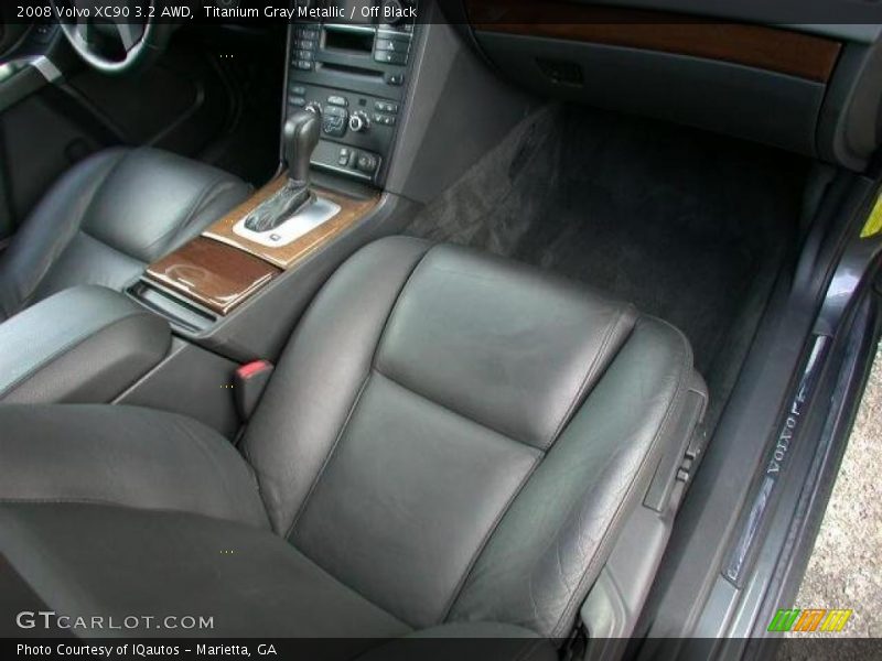 Titanium Gray Metallic / Off Black 2008 Volvo XC90 3.2 AWD