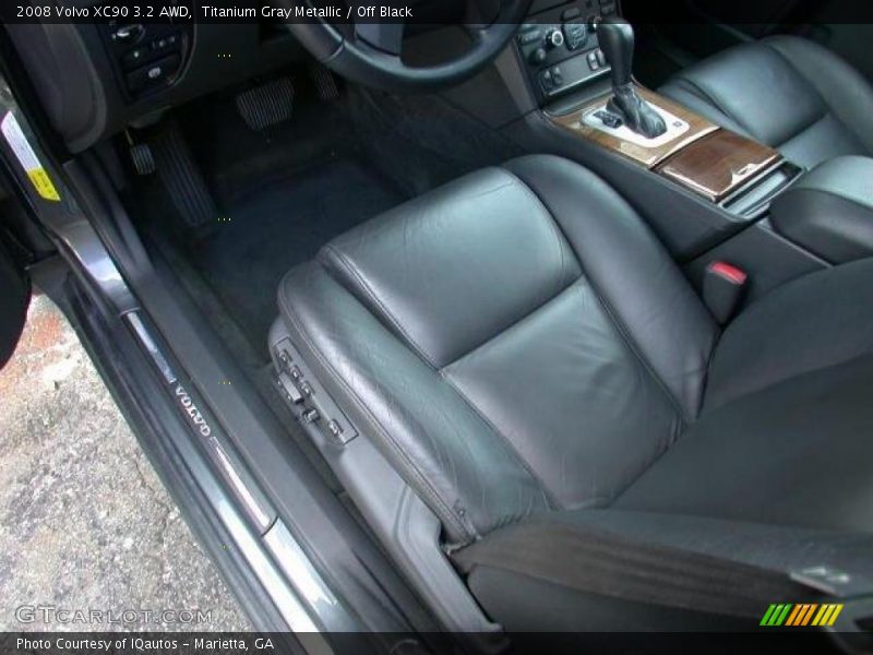 Titanium Gray Metallic / Off Black 2008 Volvo XC90 3.2 AWD