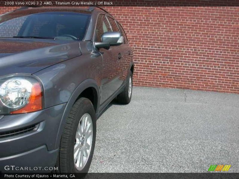Titanium Gray Metallic / Off Black 2008 Volvo XC90 3.2 AWD