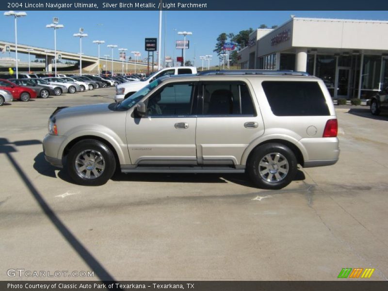 Silver Birch Metallic / Light Parchment 2004 Lincoln Navigator Ultimate