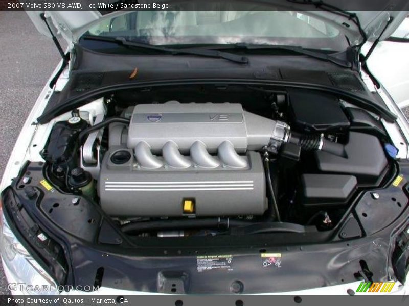  2007 S80 V8 AWD Engine - 4.4 Liter DOHC 32 Valve VVT V8