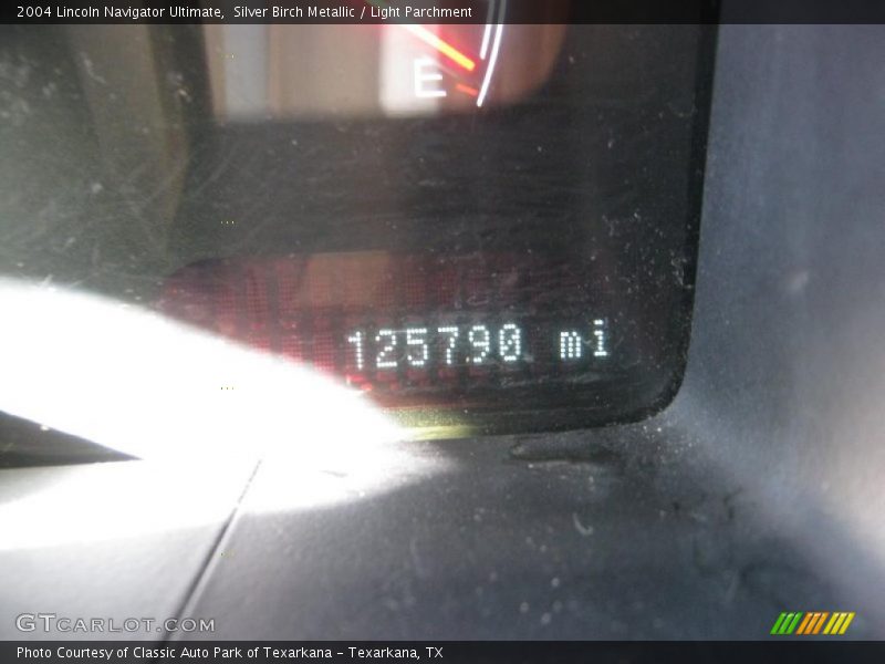 Silver Birch Metallic / Light Parchment 2004 Lincoln Navigator Ultimate