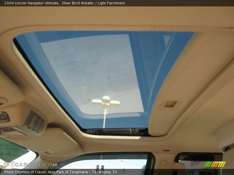 Silver Birch Metallic / Light Parchment 2004 Lincoln Navigator Ultimate