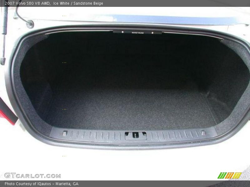  2007 S80 V8 AWD Trunk