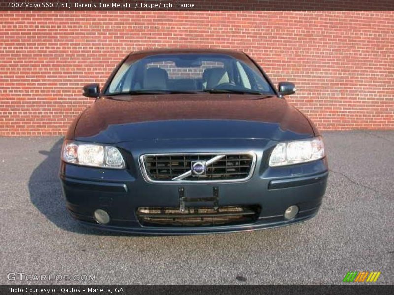Barents Blue Metallic / Taupe/Light Taupe 2007 Volvo S60 2.5T