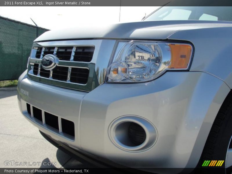 Ingot Silver Metallic / Stone 2011 Ford Escape XLS