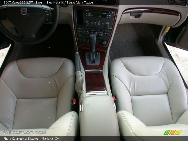 Barents Blue Metallic / Taupe/Light Taupe 2007 Volvo S60 2.5T