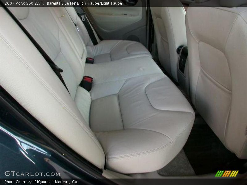 Barents Blue Metallic / Taupe/Light Taupe 2007 Volvo S60 2.5T