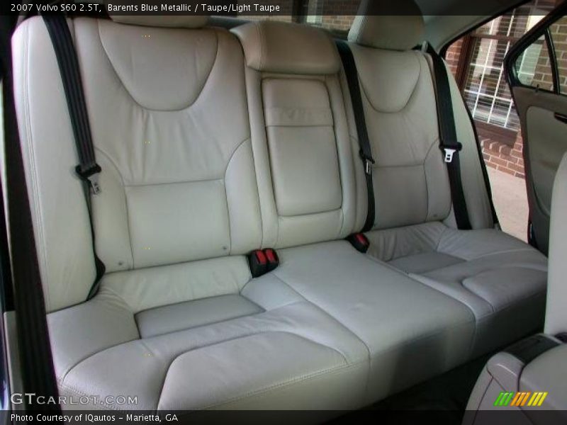 Barents Blue Metallic / Taupe/Light Taupe 2007 Volvo S60 2.5T