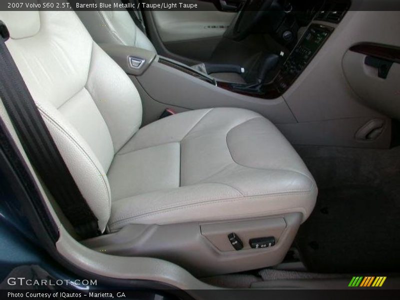 Barents Blue Metallic / Taupe/Light Taupe 2007 Volvo S60 2.5T