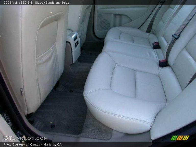 Black / Sandstone Beige 2008 Volvo S80 3.2