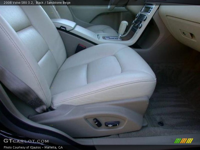 Black / Sandstone Beige 2008 Volvo S80 3.2