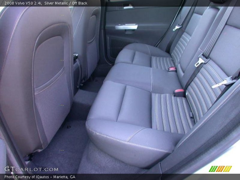 Silver Metallic / Off Black 2008 Volvo V50 2.4i