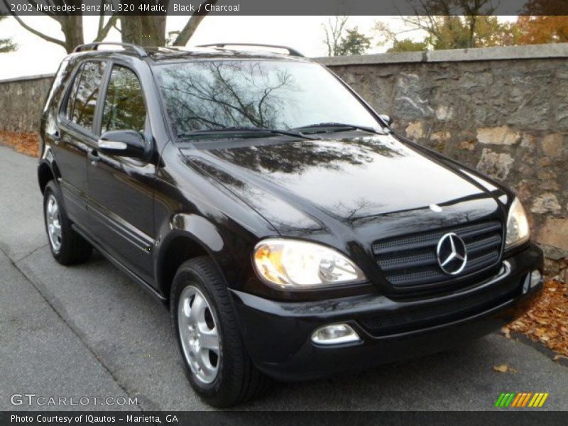 Black / Charcoal 2002 Mercedes-Benz ML 320 4Matic