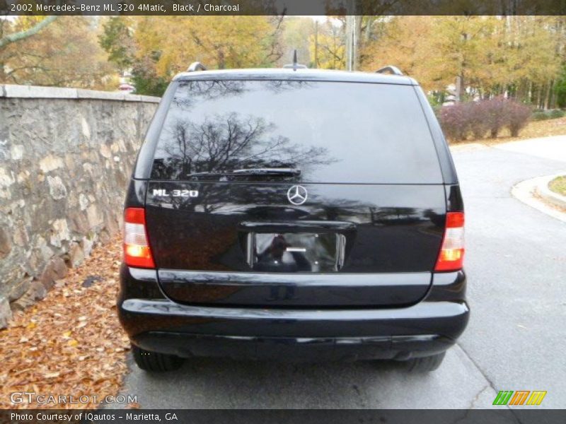 Black / Charcoal 2002 Mercedes-Benz ML 320 4Matic