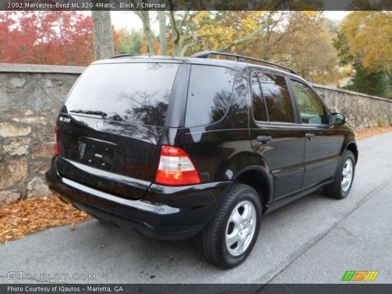 Black / Charcoal 2002 Mercedes-Benz ML 320 4Matic