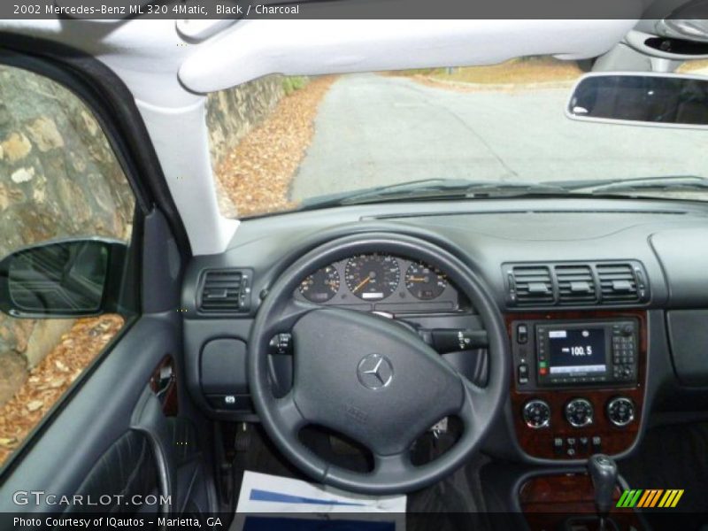 Black / Charcoal 2002 Mercedes-Benz ML 320 4Matic