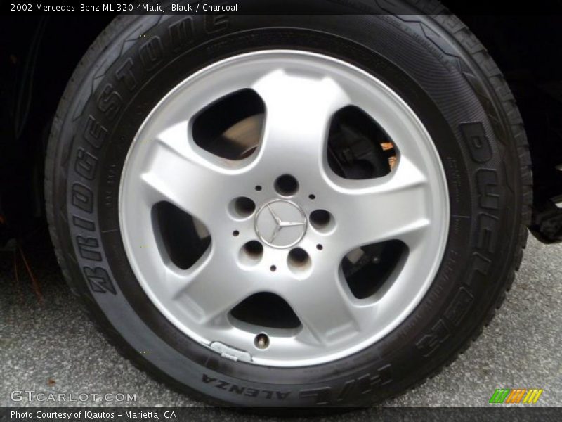 Black / Charcoal 2002 Mercedes-Benz ML 320 4Matic